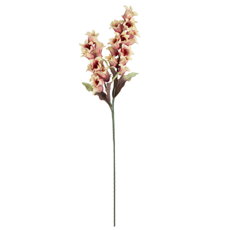 DECORATIUNI - Floare din spuma, „Elisa”, Spuma sintetica, galben, roz, PU 4, L. 18 cm, l. 34 cm, H 120 cm