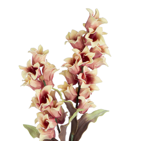 Floare din spuma, „Elisa”, Spuma sintetica, galben, roz, PU 4, L. 18 cm, l. 34 cm, H 120 cm [1]
