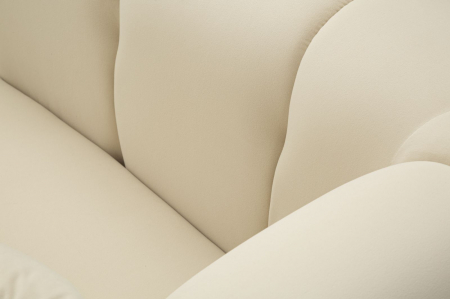 Fotoliu, ALMA, crem, pernă inclusă 97x81x71 cm [8]