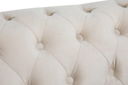 Fotoliu Chesterfield, Bej, 94x80x86 cm [6]