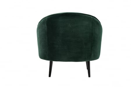 Fotoliu Elisabeth, textil verde, 86x82x70 cm [4]