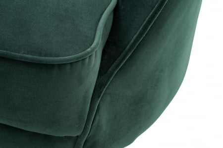 Fotoliu Elisabeth, textil verde, 86x82x70 cm [9]