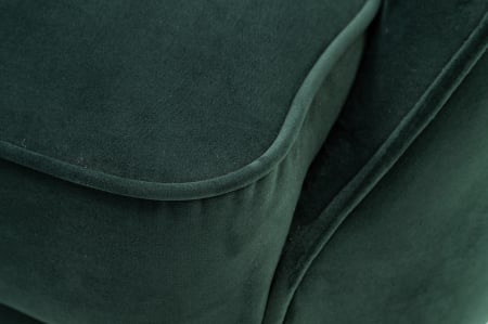 Fotoliu Elisabeth, textil verde, 86x82x70 cm [11]