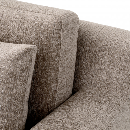 Fotoliu, Manhattan hunt chenille taupe, Dims: W. 118 | D. 117 | H. 77 | SD. 60 | SH. 44 | AH. 60  (CM) [5]