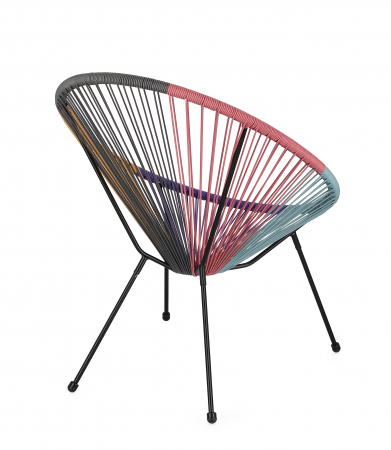 TERASA SI GRADINA -  Fotoliu multicolor Parker