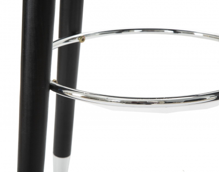 Scaun de bar PARIS albastru/argintiu (cm) Ø 35X74 [5]