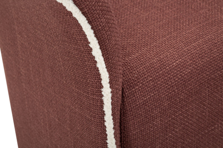 Fotoliu rotativ Siena bordo 83,5x66x80 cm (inaltime sezut 42 cm) [6]