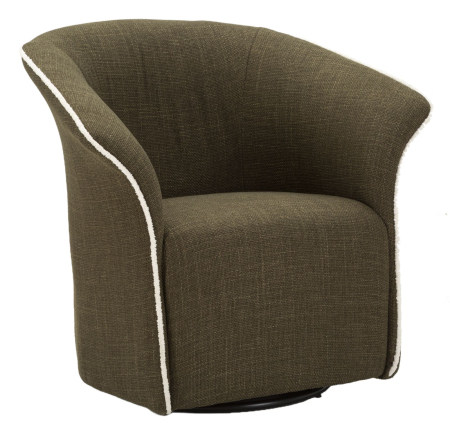 SALE % - Fotoliu rotativ verde Siena 83,5x66x80 cm (inaltime sezut 42 cm)