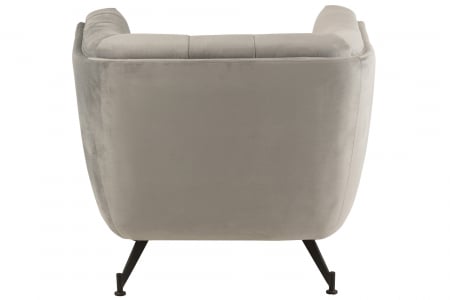 Fotoliu, Textil/Lemn, Gri, 90x82x75.5 cm [3]