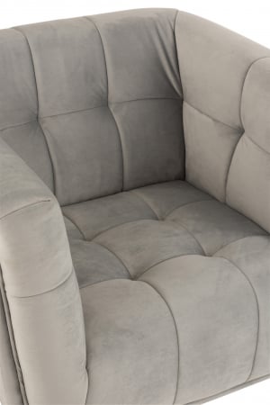 Fotoliu, Textil/Lemn, Gri, 90x82x75.5 cm [7]