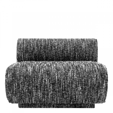 Fotoliu, Urbano bouclé sonata negru, Dims: W. 97 | D. 105 | H. 68.5 | SD. 73 | SH. 44  (CM) [1]