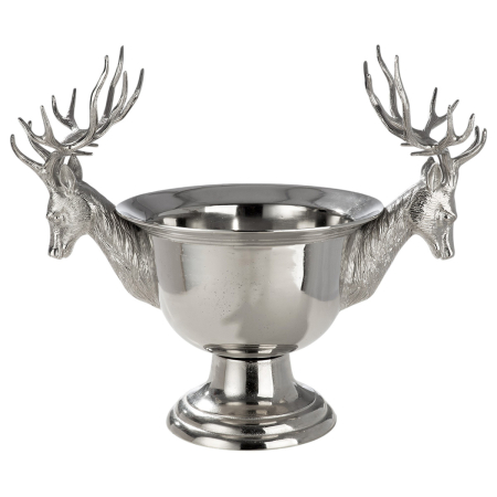 Frapiera de sampanie / vin, Cerb, „William”, Aluminiu, culoare argintie, PU 1, L. 40 cm, L. 71,5 cm, H 57,5 cm [4]