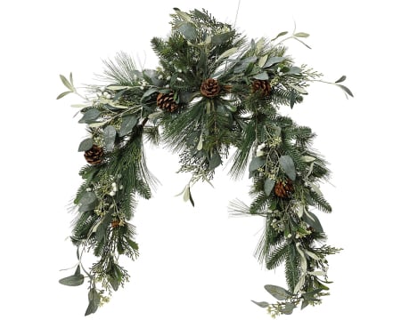 CRACIUN - Ghirlanda, Brad, Rasina, verde, PU 4, L. 30 cm, L. 120 cm, H 10 cm