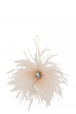 CADOURI - Ghirlanda, Pene, Bej, 22x22x0.5