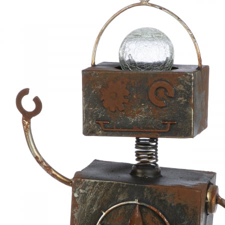 Ghirlandă, Roboți, Robotic, Minge, Metal, gri, PU 2, L. 11 cm, L. 30 cm, H. 39 cm [1]