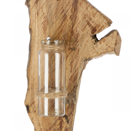 Ghirlandă, Vază, Fuste, Lemn, ecru, PU 12, L. 1,5 cm, L. 10 cm, H. 30 cm [1]
