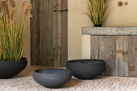 SALE % - Ghivece pentru flori, FIBER, SET3
