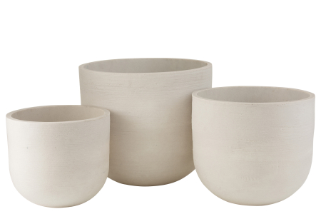 SALE % - Ghiveci, Ceramica, Alb , 50x50x43.5