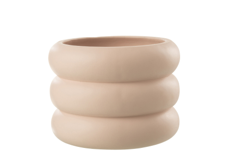 SALE % - Ghiveci, Ceramica, Bej, 22.8x22.8x17