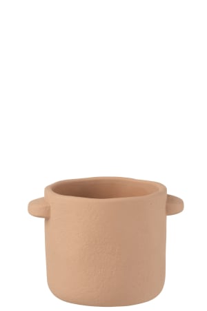 Ghivece si suporturi de flori - Ghiveci, Ceramica, Maro, 21x16x14.5