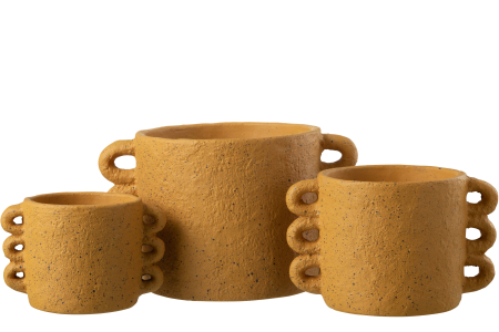 Ghiveci, Ceramica, Ocru, 33x23x20.5 [1]