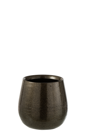 SALE % - Ghiveci, Ceramica, Verde, 20x20x19 cm