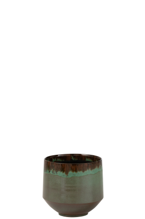 SALE % - Ghiveci, Ceramica, Verde, 20x20x20