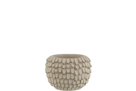 SALE % - Ghiveci, Ciment, Gri, 14x14x10