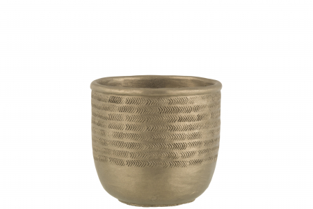 IN STOC - Ghiveci, Ciment, Verde, 17.5x17.5x16 cm