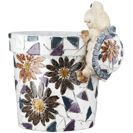 Ghiveci, Testoasa „Mosaik“, 22 x 27.5 x 28 cm [2]