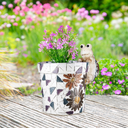 Ghiveci, Testoasa „Mosaik“, 22 x 27.5 x 28 cm [4]