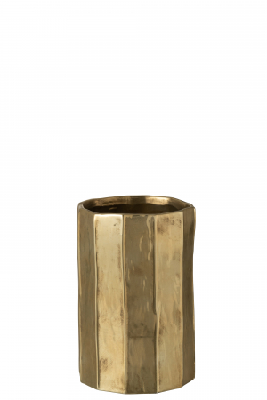 SALE % - Ghiveci de flori, Ary Ceramică, Auriu L