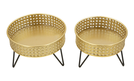 Ghiveci Glod, set 2, Bossy cm ø20.5x13-18x13  [1]