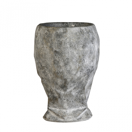 Ghiveci Head, compozit, gri, 31x45x40 cm [2]