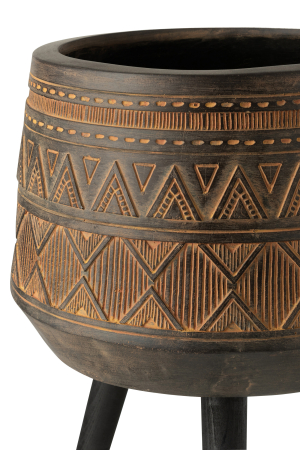 Ghiveci, Material sintetic, Maro, 43x43x56.5 [2]