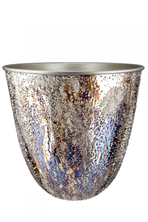 Vaza metalica deco, Pavone [1]