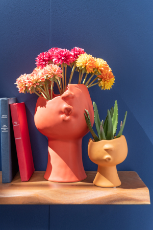 Ghiveci, Portelan, Ocru, 20x18.5x29.2 [3]