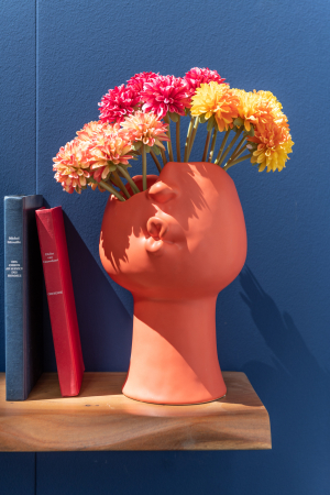 SALE % - Ghiveci, Portelan, Ocru, 20x18.5x29.2