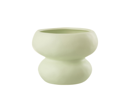 SALE % - Ghiveci, Portelan, Verde, 19.5x19.5x14.7