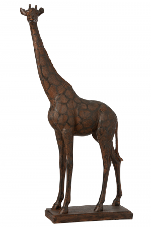 FIGURINE - Girafa, Compozit, Maro, 43x19x81.5 cm