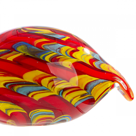 Glasart, Figurină, Pasăre, Flamingo, Sticlă, multicolor, PU 1, L. 7,5 cm, L. 14 cm, H. 17 cm [3]