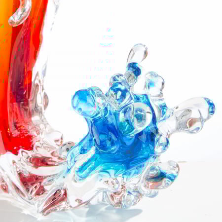 Glasart, Figurină, Pește, Piscium, Sticlă, roșu, PU 1, L. 12 cm, L. 21 cm, H. 22 cm [3]