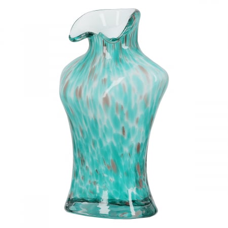 SALE % - Glasart, Vaza, Corinna, Motiv femeie, Sticla, verde, PU 2, L. 11 cm, L. 19 cm, H. 30 cm