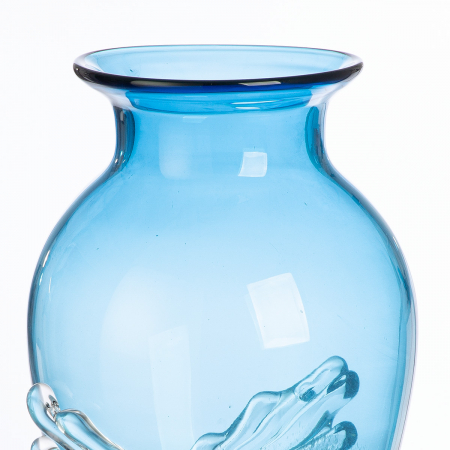Glasart, Vaza, Wave, Sticla, albastra, PU 1, H. 50 cm, D. 23 cm [1]
