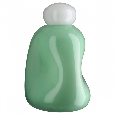 Glass Art, Vază, „Bombon”, Sticlă, verde deschis, PU 1, H 38 cm, D 21 cm [1]