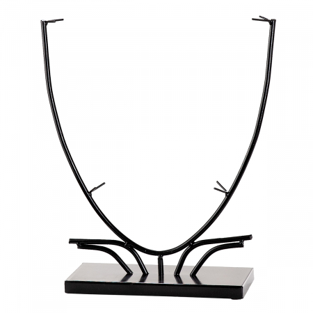 Glass Art, Vază, dreptunghiulară, Sticlă, neagră, PU 1, L. 11 cm, L. 35 cm, H 57 cm [2]