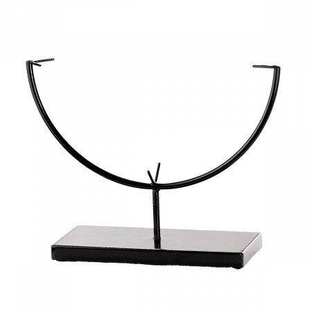 Glass Art, Vază, rotundă, motiv fluture, sticlă, albastru, verde, PU 1, L. 10 cm, l. 33 cm, H 39 cm [2]