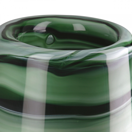 Glass Art, Vază, Sticlă, verde, PU 1, H 27 cm, D 20 cm [3]
