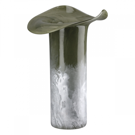 Glass Art, Vază, Sticlă, verde, PU 1, H 36 cm, D 27 cm [1]