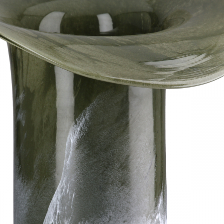 Glass Art, Vază, Sticlă, verde, PU 1, H 36 cm, D 27 cm [3]